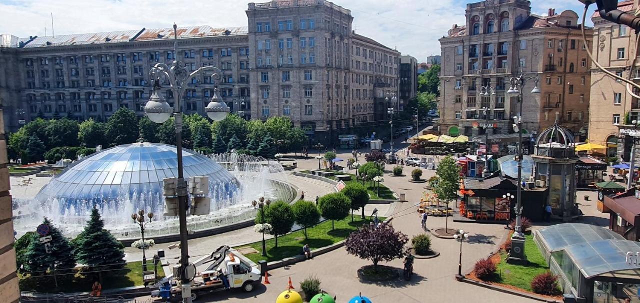 Home-Hotel Apartments On Maidan Nezalezhnosti Square Kiev Exterior foto